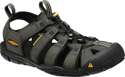 Produktbild von KEEN Clearwater Leather CNX, Männlich, Erwachsener, Schwarz, Einfarbig, 4 mm, Gummi