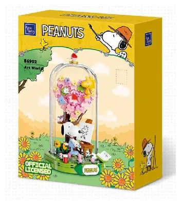 Immagine prodotto di Pantasy - Set di costruzioni "Snoopy Art World", 19 cm