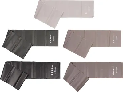 Obrázok produktu pre Yoga Stretch Mix 1500 sada s 5 fitness pásmi, sivé balenie, 1 sada