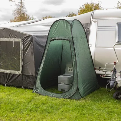Produktbild von Pop-Up Zelt Outdoor Dusch- und Toilettenzelt Umkleidezelt Camping Wurfzelt