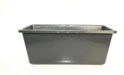 Produktbild von Mörtelkasten, Mörtelkübel, Mörtelwanne, Zementwanne, aus PVC, eckig, schwarz, 65 l