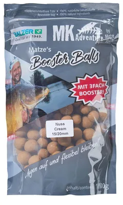 Produktbild von Balzer MK Booster Balls Tigernuss-Scopex, orange, 15 und 20mm, 1kg