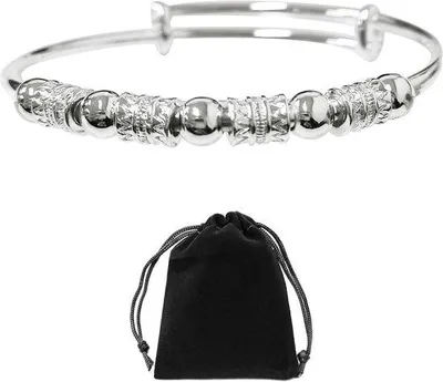 Image de Bracelet fantaisie rouge avec pochette de rangement pour femme, 10 x 12 cm