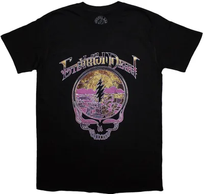 Produktbild von Grateful Dead - T-Shirt für Herren/Damen Uni RO12057 (M) (Schwarz)