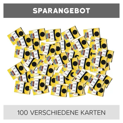 Obrázek produktu pro Topps – Liga mistrů 2022/23 – Sběratelské karty – 100 různých karet, náhodný výběr