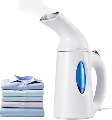 Produktbild von Dampfglätter für Kleidung 150 ml, Handdampfer mit Schnellaufheizung, Faltenentferner mit kontinuierlichem Dampf für Reisen, Zuhause und Büro