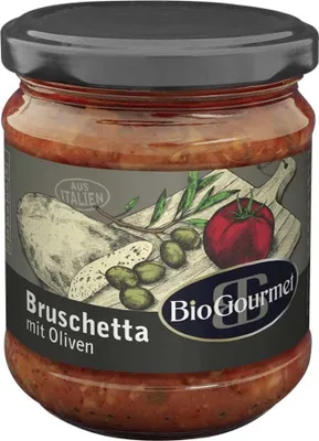 Image de Pâte à tartiner BioGourmet pour bruschettas aux tomates (200 g)