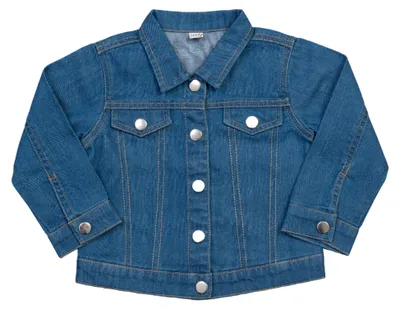 Produktbild von Babybugz - "Rocks" Jeansjacke für Baby FK2140 (110) (Jeansblau)