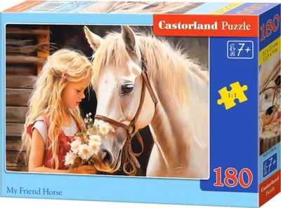 Produktbild von CASTORLAND Puzzle Mů j př ítel ků ň 180 dílků
