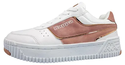 Image de Chaussures de sport Kappa Aldina pour femmes, chaussures de training, baskets, couleur blanche, pour le quotidien