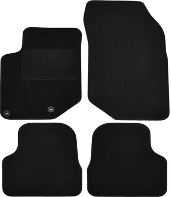 Image de Tapis De Sol Noir Velours Pour Opel Mokka B Depuis 2021 4pcs, Ajustement précis, Base Antidérapante, Renforcée dans la Zone de la Pédale