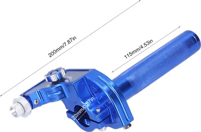Obrázek produktu pro Hliníkové rukojeti plynu CNC, 22 mm/0,87 palce, náhrada za řídítka motocyklu pro CRF