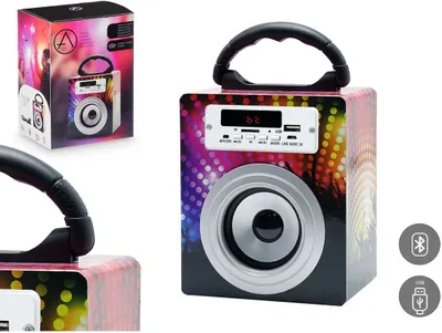 Image de Enceintes Bluetooth KBQ-02 Multicolore