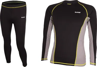 Produktbild von Hi-Tec - "Kamo" Thermo-Unterwäsche-Set für Herren PP15701 (XL) (Schwarz)