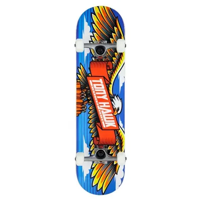 Obrázek produktu pro Tony Hawk 180 Wingspan, Skateboard (klasický), Vícebarevný, Javorové dřevo, Obrázek, 5 rok/roky, Chlapec/děvče