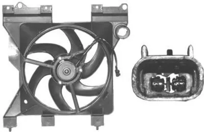 Image de Ventilateur (refroidissement moteur) VAN WEZEL 0956746