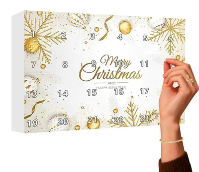 Obrázok produktu pre Slávnostný adventný kalendár so šperkami pre ženy dievčatá a priateľky