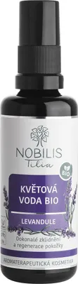 Obrázek produktu pro Květová voda BIO Levandule 50 ml - fialové sklo