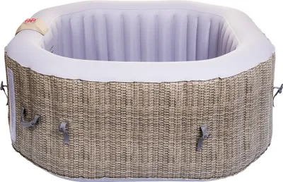 Zdjęcie produktu dla Przenośna (nadmuchiwana) wanna z hydromasażem Belatrix Luxury 125 Rattan