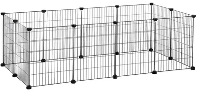 Imagen del producto de Recinto modular Oskar de metal para pequeños animales