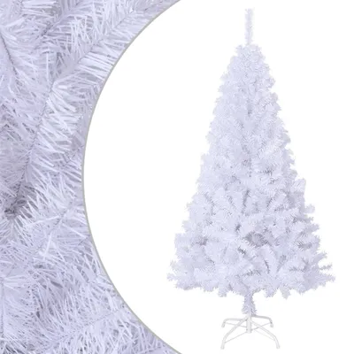 Obrázek produktu pro Maison Exclusive – Umělý vánoční stromek s tlustými větvemi, bílý, 150 cm, PVC
