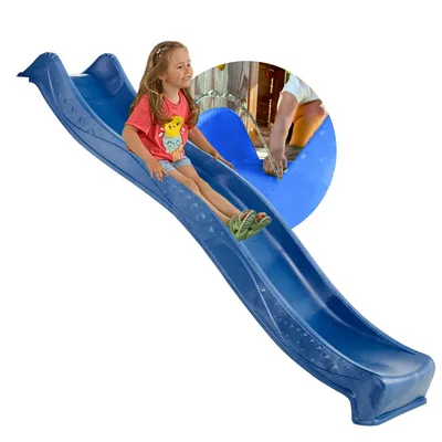 Produktbild von Spielturmking Wellenrutsche WATERSLIDE 2,30 m Podesthöhe 1,20 m - Blau 32382-49