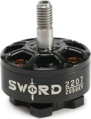 Produktbild von FlyFishRC Sword 2207 2050KV 6S FPV Motor Schwarz