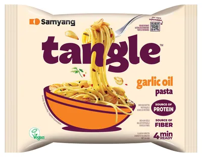 Produktbild von Samyang Tangle Garlic Oil Pasta 100g