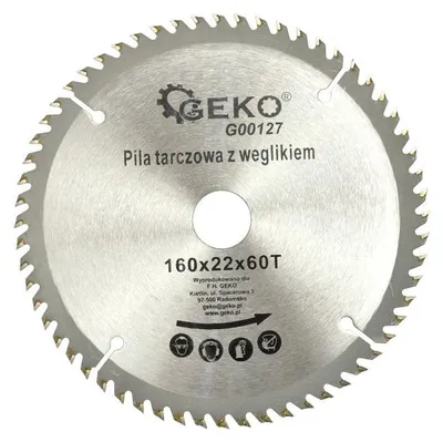 Zdjęcie produktu dla Tarcza do piły  160 mm 60T 22,2 mm 00406