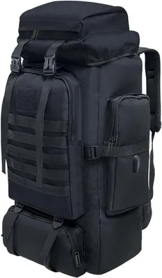 Obrázok produktu pre Turistický batoh 80 l, vodotesný, veľký, pre outdoor