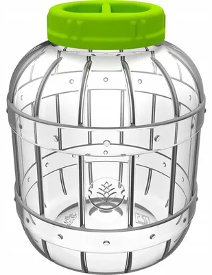 Imagen del producto de Recipiente Browin de PET de 5 litros, apto para licores y conservas