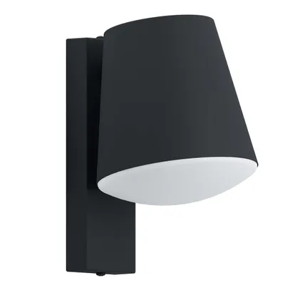 Image de Applique murale d'extérieur Caldiero anthracite, blanc
