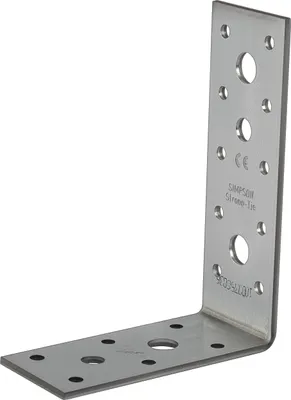 Produktbild von Simpson Strong-Tie Winkelverbinder ETA 07 / 0055 Typ AG40312 Abmessung 119x91x3x40mm feuerverzinkt - AG40312