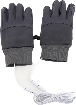 Produktbild von USB-beheizte Handschuhe, Touchscreen, rutschfest, winddicht, elektrisch, für den Winter, für Mann und Frau