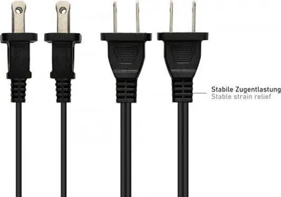 Obrázok produktu pre Kabelmeister SK4070-S018, 1,8 m, C7 zviazané, NEMA 1-15P