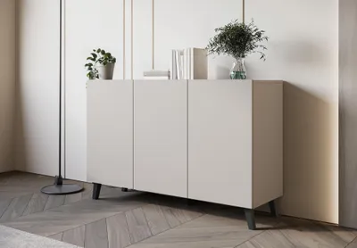 Obrázek produktu pro Široká komoda s dvířky DARION - kašmír