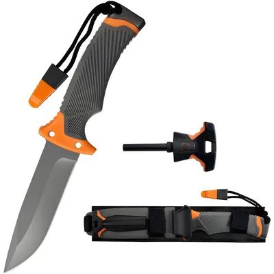 Immagine prodotto di Coltello da Outdoor RD-40351 Grigio - Robusto e Versatile per Avventure all'Aperto KP40351