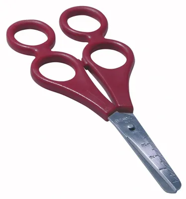 Produktbild von Therapeutenschere 17cm rot Packung mit 12 Stück