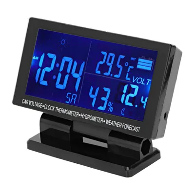 Produktbild von Hodiny do auta, teplomer do auta, vlhkomer do auta, voltmeter do auta, digitálne hodiny do auta