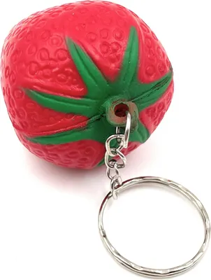 Immagine prodotto di Portachiavi Onwomania - Frutto di fragola - Portafortuna ideale come regalo