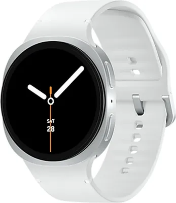 Produktbild von Samsung Galaxy Watch8 LTE Silver, SM-L335, 44mm, EU-Ware