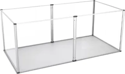 Produktbild von Hamsterkäfig – Spielgehege für Innen – 6-Panel Haus – Für Kleintiere, Cavia & Hamster