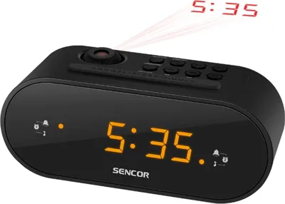 Produktbild von Sencor SRC 3100 B, Uhr, Digital, FM, 87,5 - 108 MHz, LED, 2,29 cm (0.9")