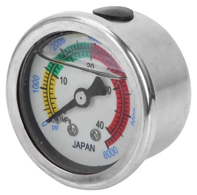 Productafbeelding van 0-6000 PSI (0-40 MPa) Luchtdrukpomp, Manometer, Duikuitrusting, Manometer, Meten