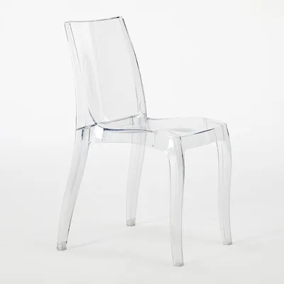 Immagine prodotto di set di 18 sedie trasparenti Cristal Light Grand Soleil per bar e ristoranti - Trasparente