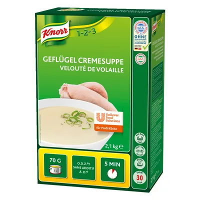 Produktbild von Knorr Geflügel Cremesuppe 2,1Kg