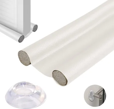 Produktbild von Zugstopper und Wandstopper - Isolierende Türabdichtung bis 96 cm, verhindert Staub und Ungeziefer