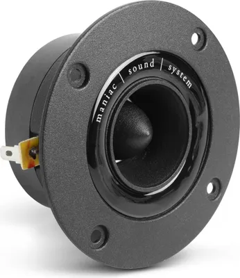 Image de Tweeter à dôme professionnel - 1" - 70 W - 8 Ω - Boîtier en aluminium [33511]
