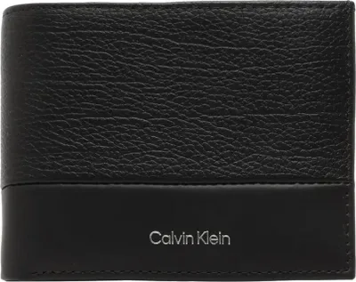 Produktbild von Calvin Klein Schwarzes Portemonnaie Leder