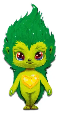 Obrázek produktu pro Mono-Quick Goldys Green - nažehlovací nášivka, nažehlovací aplikace, nášivky, k nažehlení, velikost: 7,9 x 3,8 cm